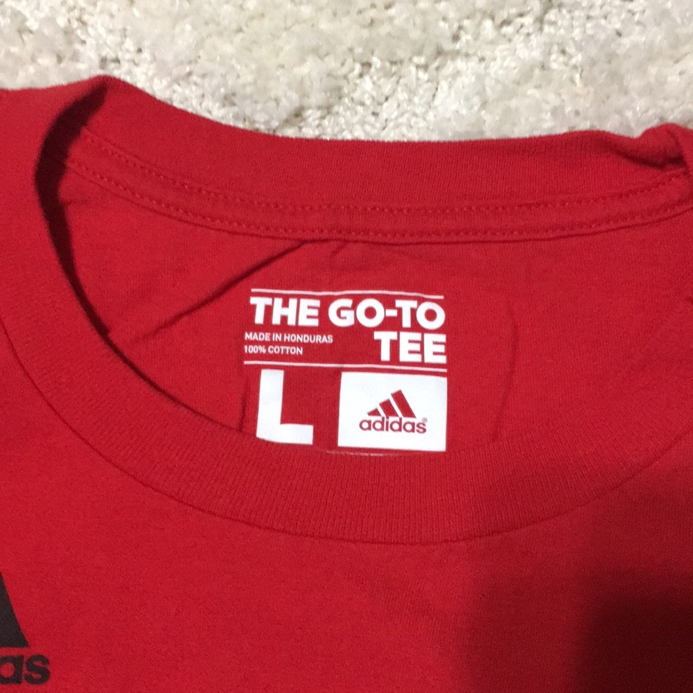 Men's Adidas Houston Rockets Tee Size Large - Picture 3 of 4